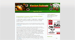 Desktop Screenshot of gagner.casino-cadeaux.fr